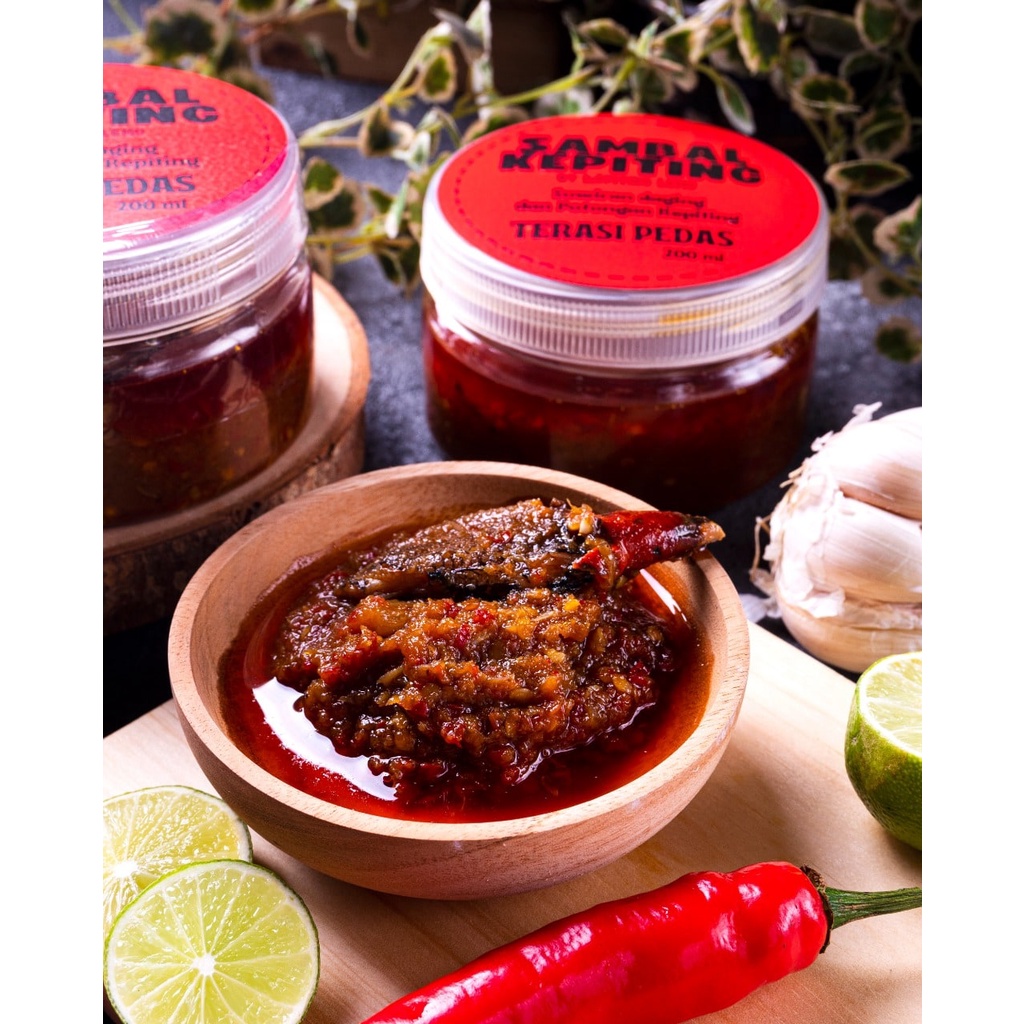 

SAMBAL KEPITING Special khas Lemu (Terasi Pedas)