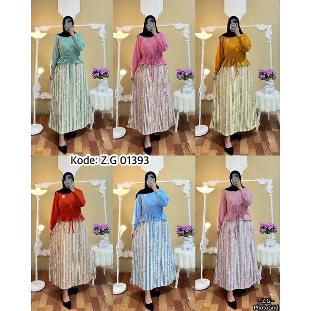 GAMIS VOXY SERUT DEPAN TERLARIS(ZF)