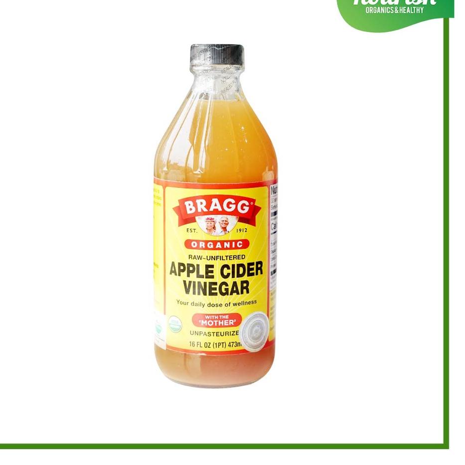 

Diskon[TD4]-Bragg, Organic Apple Cider Vinegar 473 ml (with The 'Mother', Raw-Unfiltered)