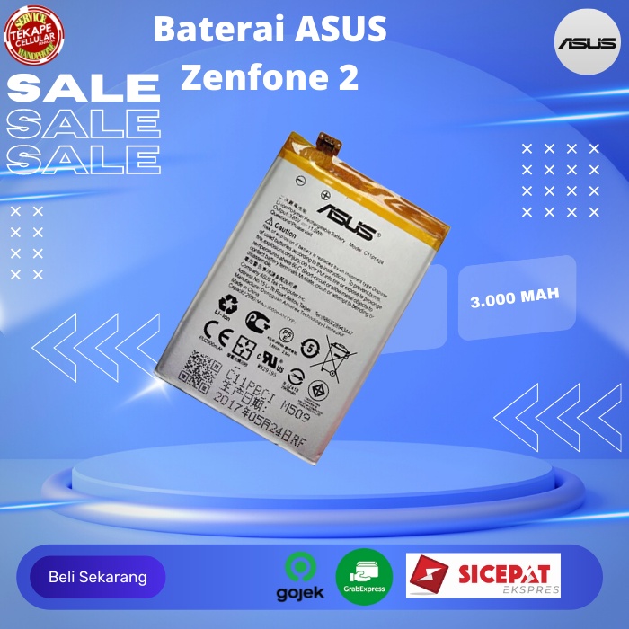 Baterai asus zenfone 2 oem bergaransi