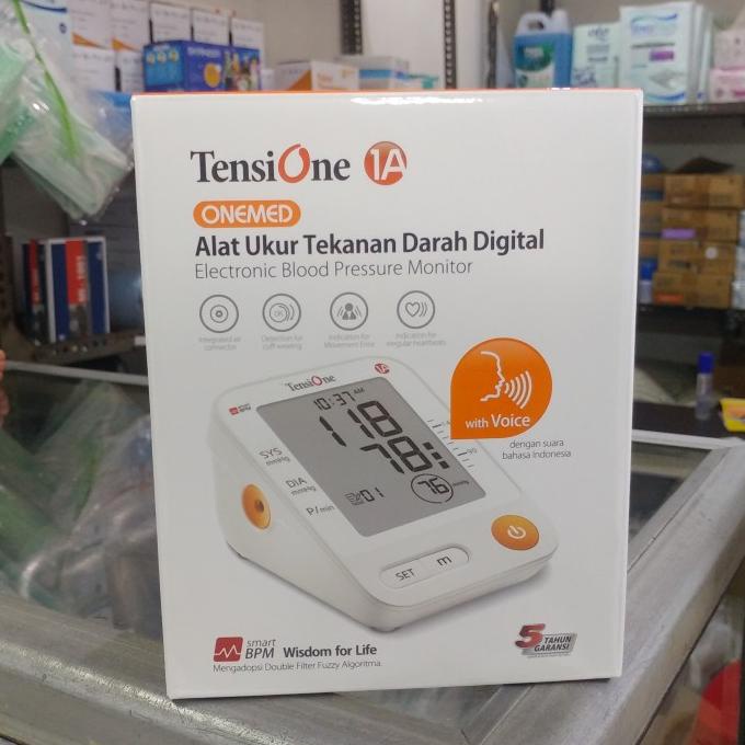 Promo TensiOne 1A OneMed Voice Digital Tensimeter - Alat Ukur Tekanan Darah
