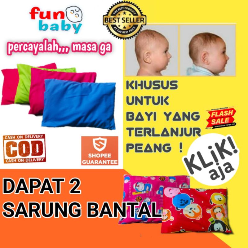 bantal bayi peyang kulit kacang hijau