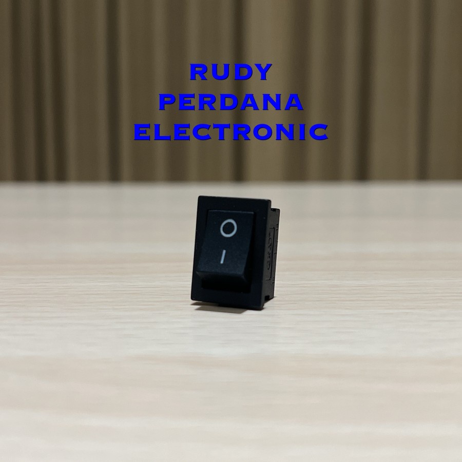 SWITCH ROCKER SAKLAR ON OFF 3 PIN KOTAK 6A 250V 10A 125V - 21MM x 15MM 21x15 MM