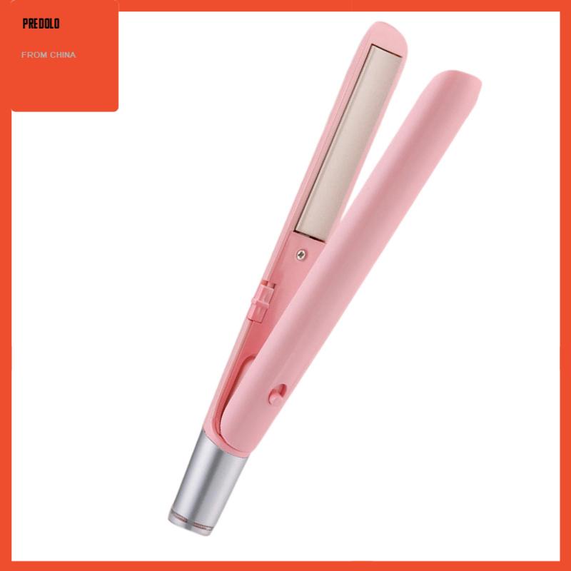 [Predolo] Catokan Rambut Mini Curling Iron Flat Iron Portable Untuk Wanita