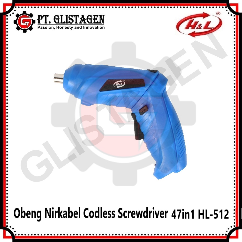 HL-512 Mesin Bor Obeng Nirkabel Cordless Screwdriver 47in1 4.2v