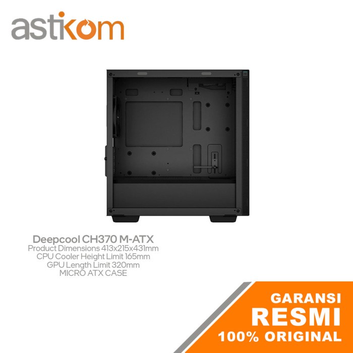 Casing PC Deepcool CH370 M-ATX