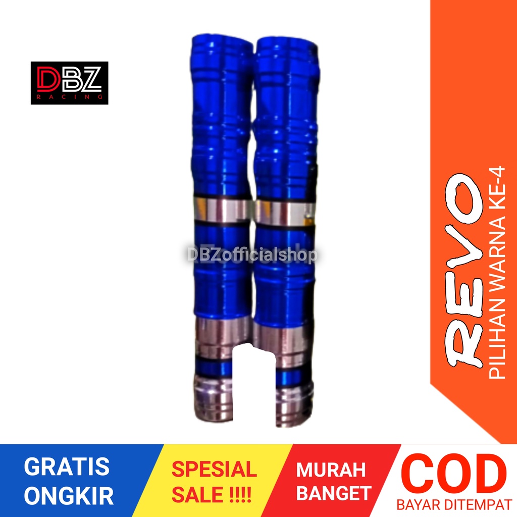 DBZ Cover Shock Breaker Suspensi Depan Motor Revo Cover Sok Revo Cover Shok Depan Revo Cover Shock D