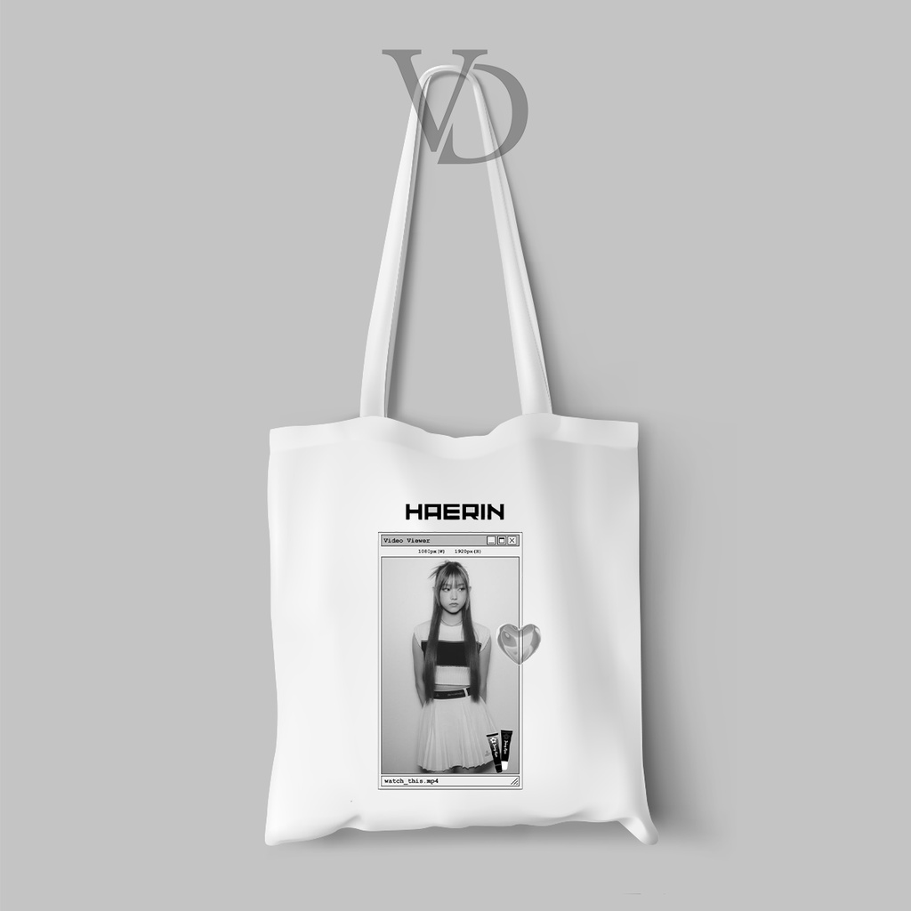 TOTE BAG New jeans / TOTEBAG KOREA KPOP / TAS BELANJA LUCU koren girlband