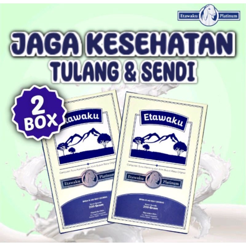 

PAKET 2 BOX SUSU BUBUK ETAWAKU PLATINUM 200GRAM