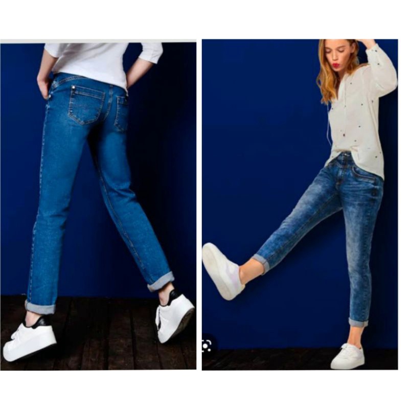 Celana Jeans Street One Wanita Skinny Jeans Original
