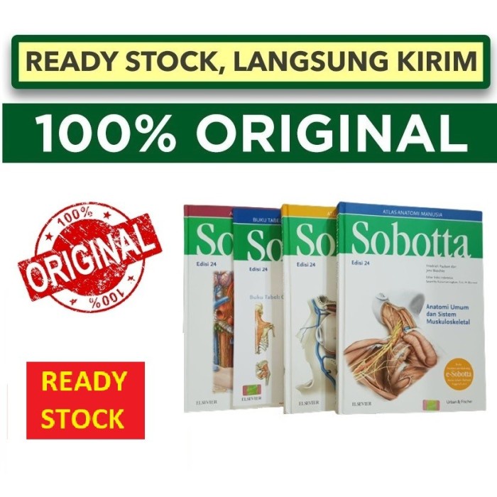 ORIGINAL SOBOTTA ATLAS ANATOMI MANUSIA EDISI 24