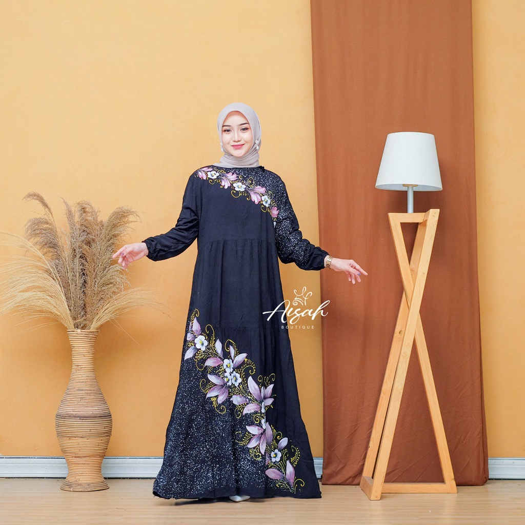 GAMIS RAYON PREMIUM| HOMEY DRESS CANDIMEKAR| GAMIS TWILL | GAMIS WANITA KEKINIAN