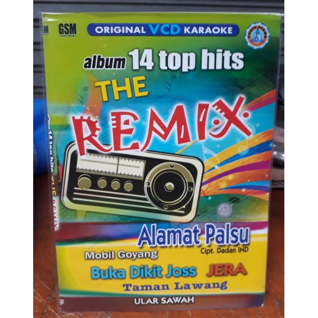 Kaset Vcd Original lagu Dangdut Album the Remix