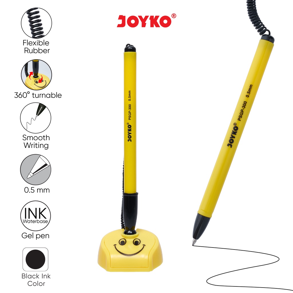 

Pen Stand Gel Pen Pena Joyko PSGP-300 0.5 mm