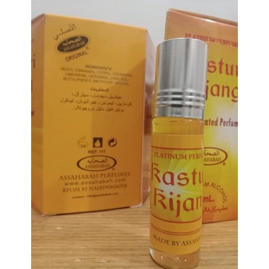 KASTURI KIJANG RAJA 3ML | Aljazirah berkah parfumes | Made In Saudi Arabia