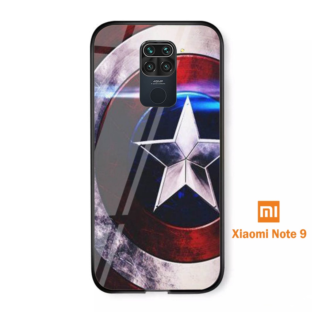 Softcase Kaca XIAOMI REDMI NOTE 9  - Case Handphone XIAOMI REDMI 9 [T16]