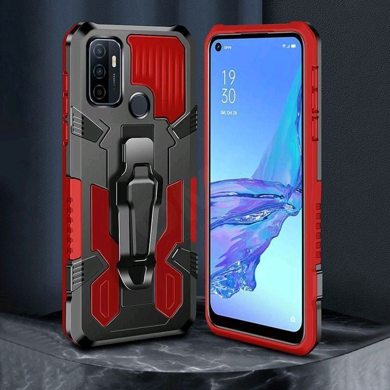 Hard Case Realme 8 8 Pro 9 9I 9 Pro 9 Pro Plus Case H8 I-Crystal Kickstand Standing Casing Robot