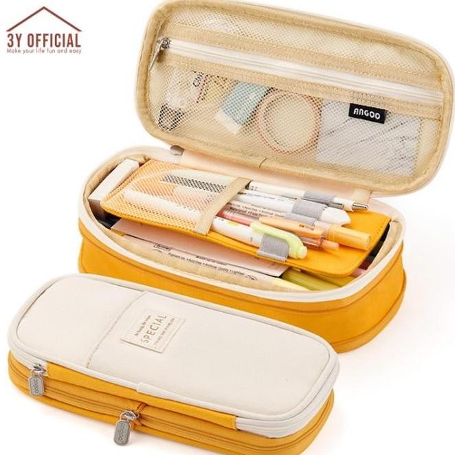 

3Y ANGOO COLLAPSIBLE PENCIL CASE KOTAK PENSIL AESTHETIC UH654OIK