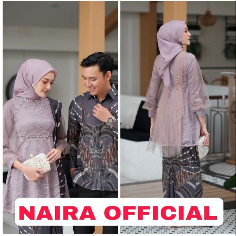 Batik Couple Kebaya Modern Kebaya Wisuda Lamaran Tunangan Batik Couple Kebaya set tunik