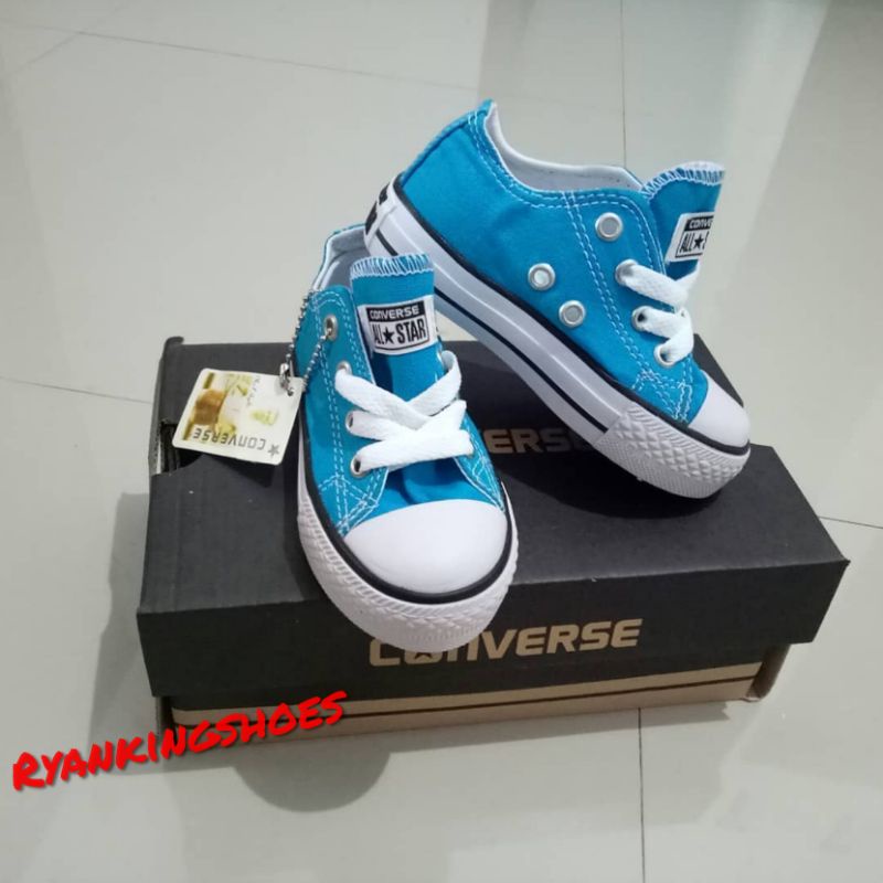 Sepatu Converse Anak Tosca/Ocean Model Tali / Sepatu Anak Laki-laki / Sepatu Sekolah Anak / Sepatu Allstar Anak