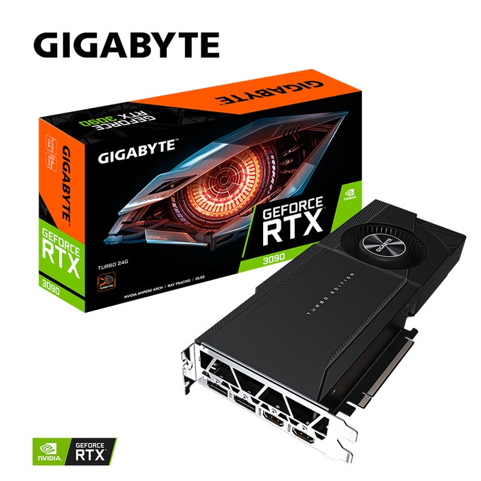 GIGABYTE RTX3090 TURBO 24GB GDDR6X