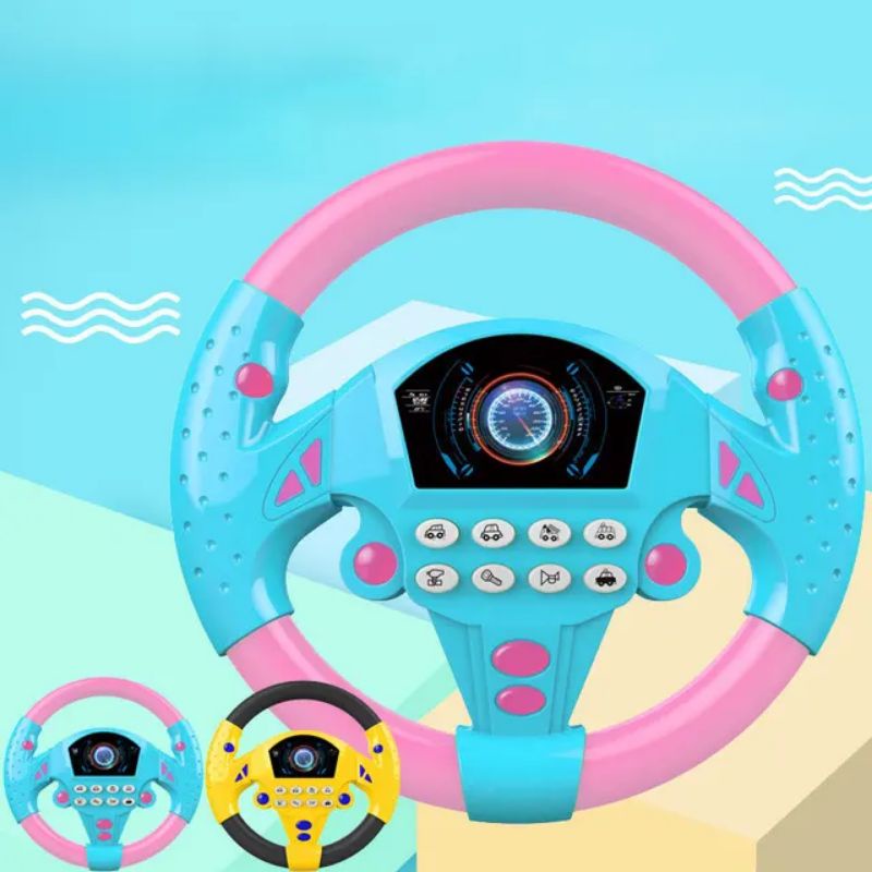 Mainan Anak Setir Mobil Steering Wheel Toy Mainan Edukasi Setir Mobil