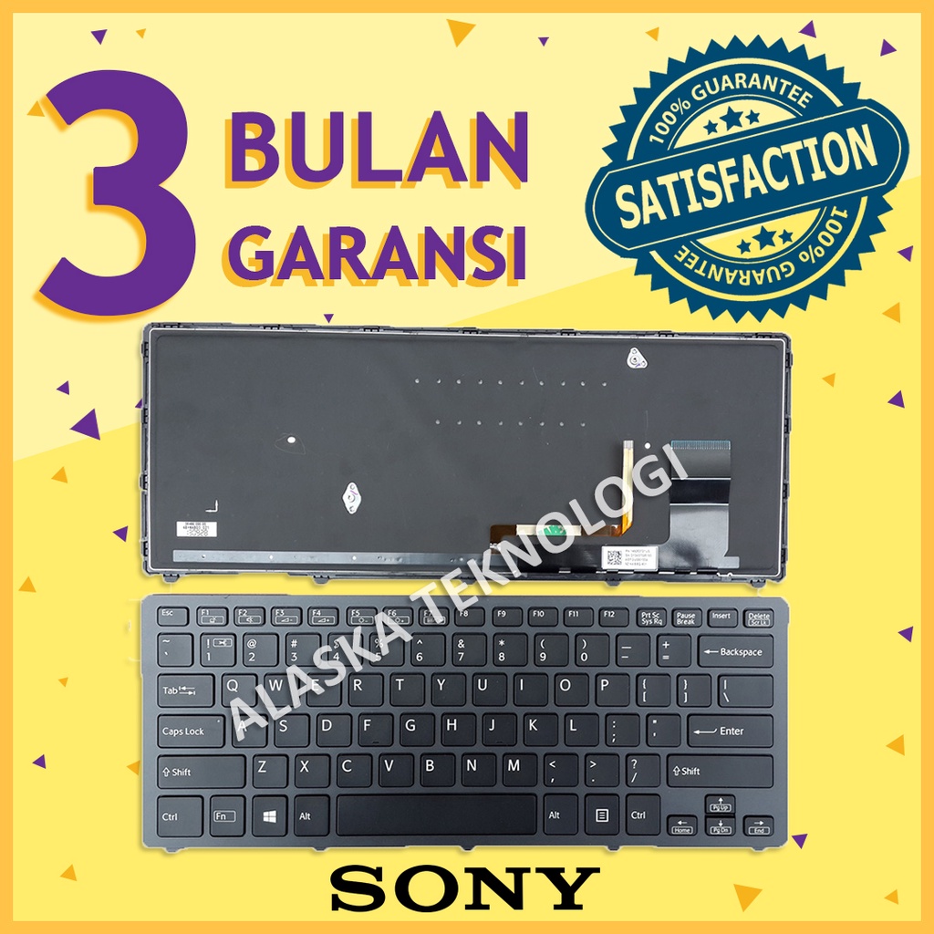 Keyboard Laptop SONY VAIO SVF14N SVF14N100C SVF14N11CXB SVF14N18SCB SVF14N19SC SVF14N1S6C SVF14N21CX