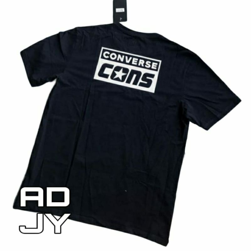 T-SHIRT KAOS CONVERSE CONS PREMIUM | PRIA WANITA TERBARU KEKINIAN | BRANDED MURAH