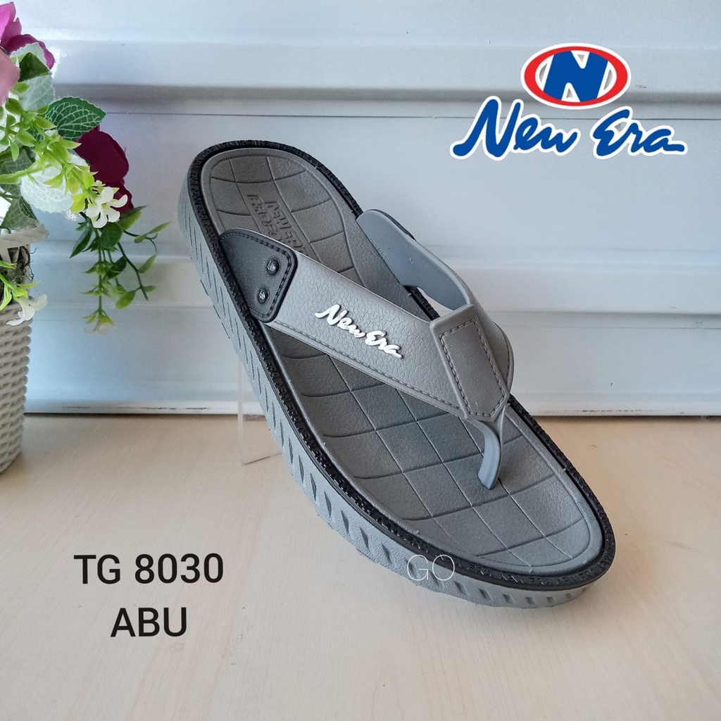 NEW ERA TG 8030 Sandal Japit Karet Anak Laki-Laki Sendal Pria Anti Slip Original