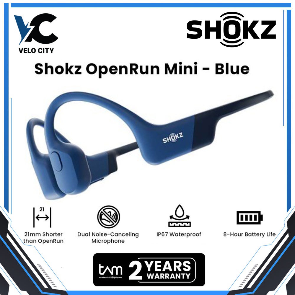 Shokz OpenRun Mini - Garansi Resmi TAM - Garani Resmi