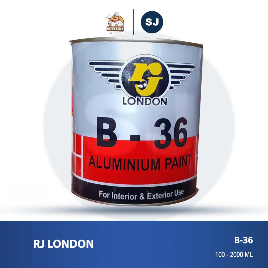 RJ LONDON ALUMINIUM PAINT / CAT ALUMINIUM / CAT TANGKI / CAT BESI