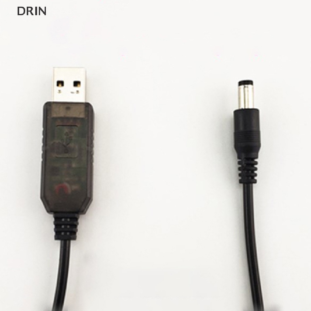 Dr Kabel USB Boost Converter DC 5V Ke 12V/9V Untuk Router Wifi Modem Kipas Speaker vn