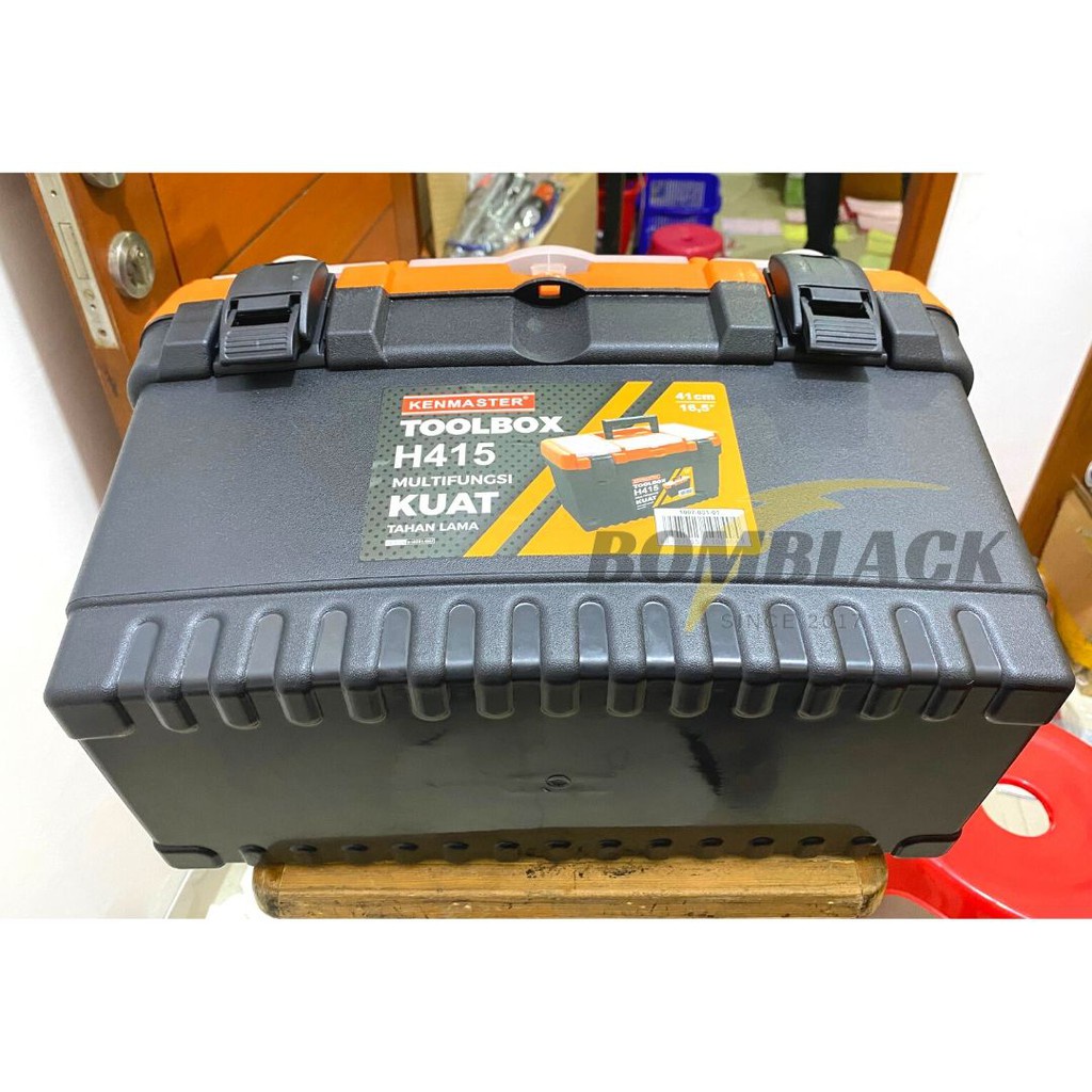 KENMASTER Tool Box H 415 Toolbox Besar Tool Kit Tempat Kunci Kotak Perkakas H415 Tool Bok Tempat Penyimpanan Komponen Toolbok Tool Box Jumbo Besar Toolbox Jumbo Toolbox Besar