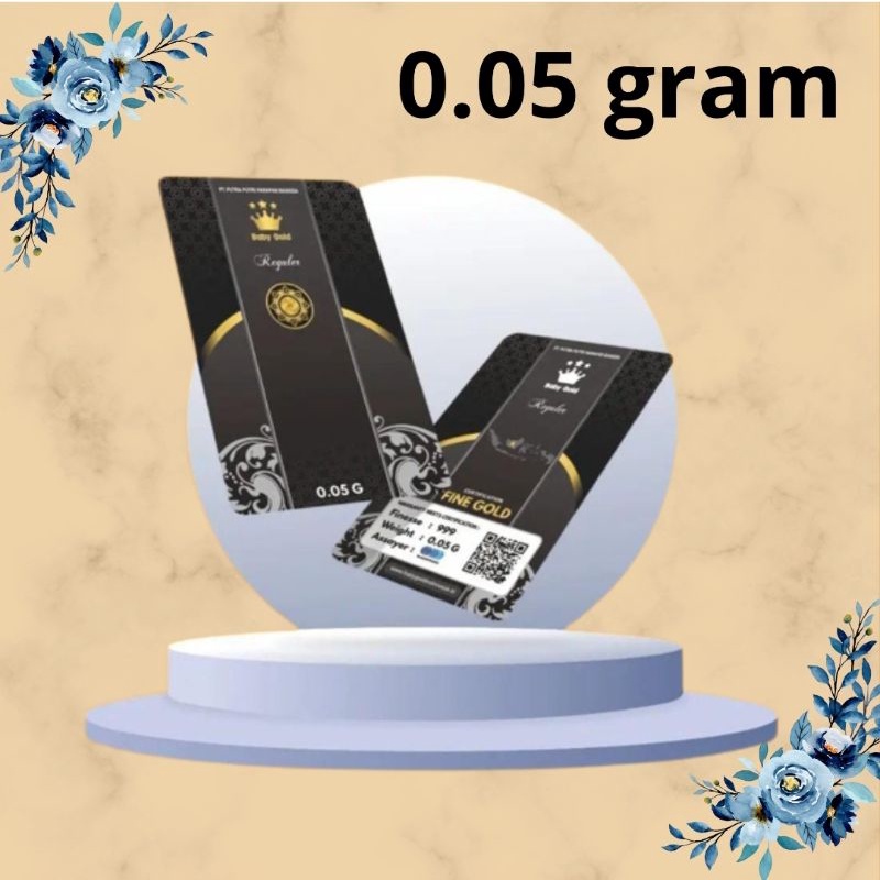 Hampers / Souvenir / Kado Emas  Baby Gold reguler 0.05 &amp; 0.1 gram