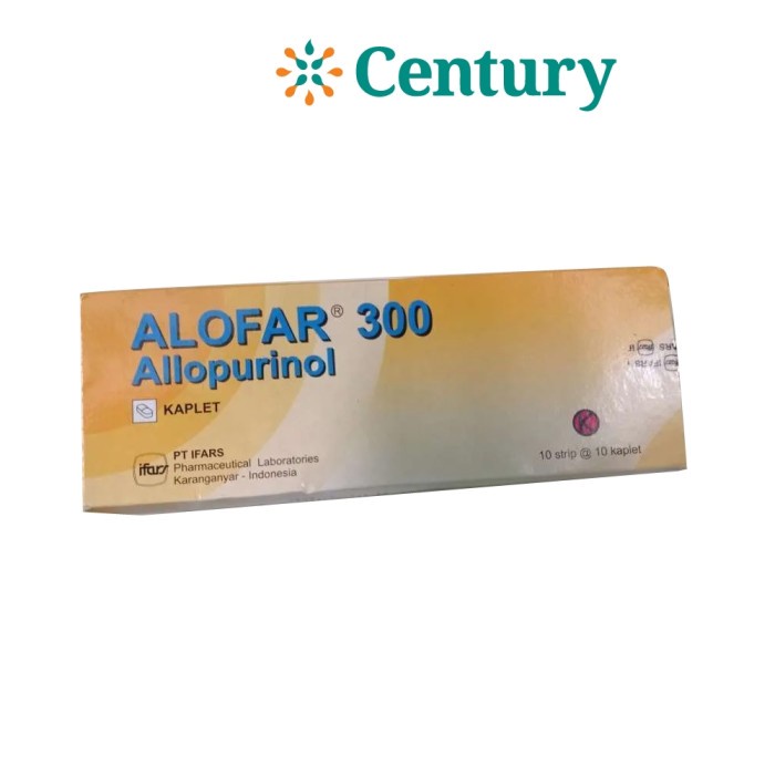 ALOFAR 300 300 MG 1 STRIP @ 10 KAPLET