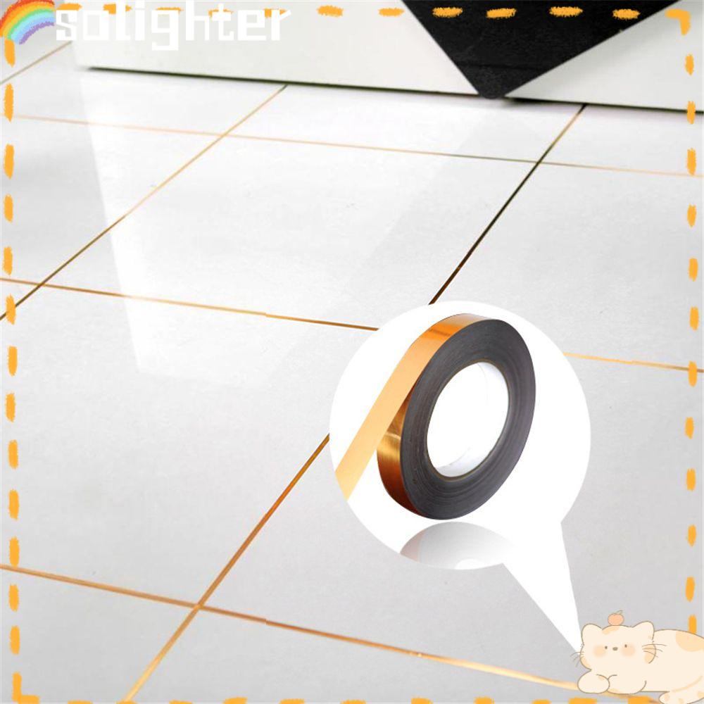 Solighter Floor Tile Tape PVC Anti Air Kamar Mandi Self Adhesive