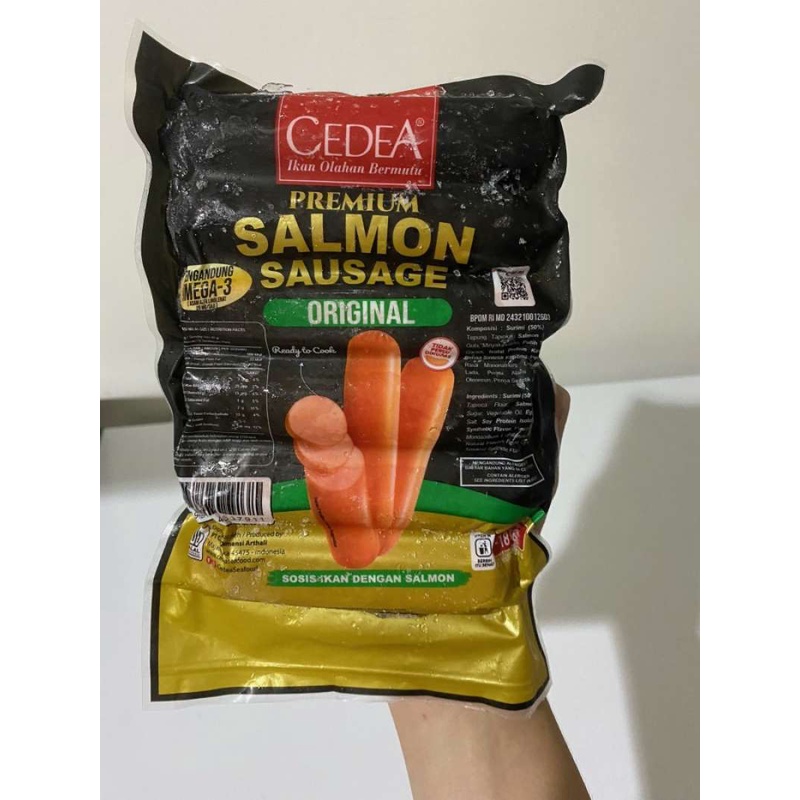 

Cedea Premium Salmon Sausage 390 Gram