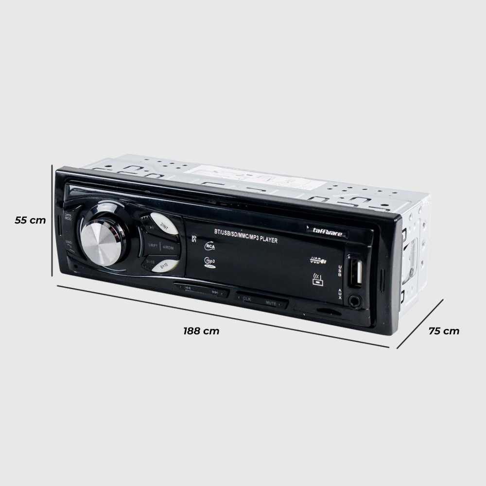 Head Unit Tape Audio Mobil MP3 Player Bluetooth Wireless Receiver FM radio remote 12V - MP3-S211L