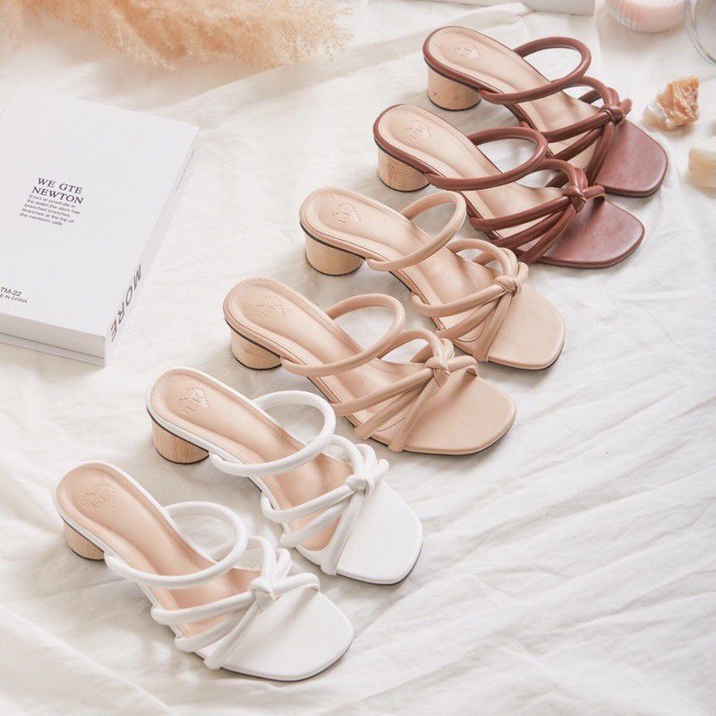 Sendal Sandal Pesta Kondangan Haihil Haihils High Heels Wanita Import Terbaru Kekinian Us03 Sandal H