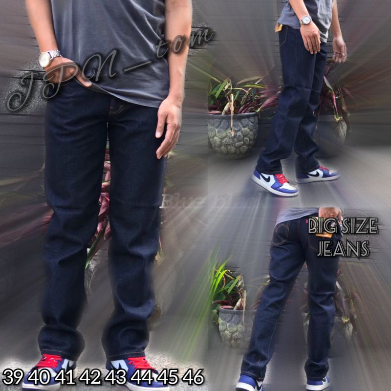 CELANA JEANS ABU ABU JUMBO 38 39 40 41 42 43 44 45 46 DENIM JINS BIG SIZE PANTS DARK BLUE LIGHT GREY BIRU MUDA HITAM NAVY GARMEN 28 29 30 31 32 33 34 35 36 37 BEST SELLER TERMURAH BANDUNG BAHAN TEBAL TIDAK MELAR UKURAN BESAR MODEL REGULER STANDAR