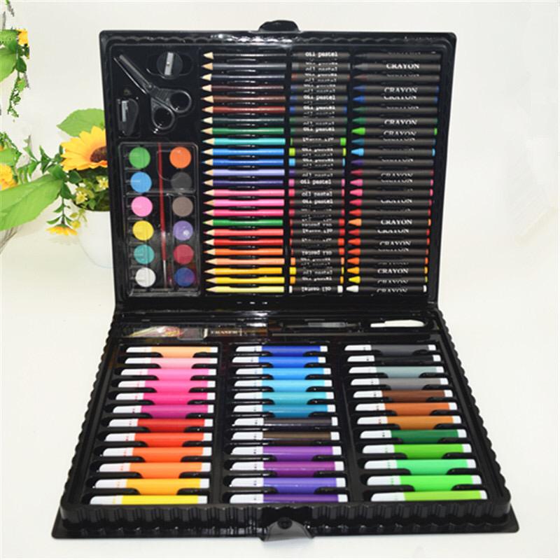 [Juallaris](CR.01)Crayon 150 pcs  pensil warna crayon gambar /  pensil warna anak-anak