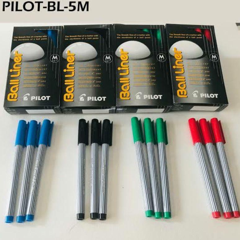 

Serba Murah** Pulpen Balliner ORIGINAL Pilot / Ball Liner 0.8mm BL-5M SATUAN Murah ➟Serba Murah