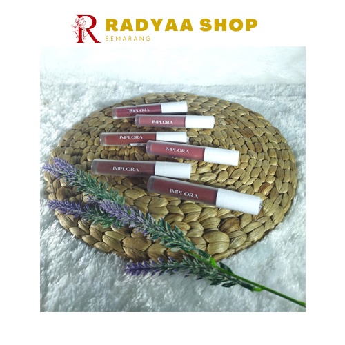 IMPLORA Lip Velvet 4.6gr | Lip Cream | Cream Matte Lipcream Matte Velvet Nude Lipstick Attractive Extrovert Fearless Honest Naive Serenity