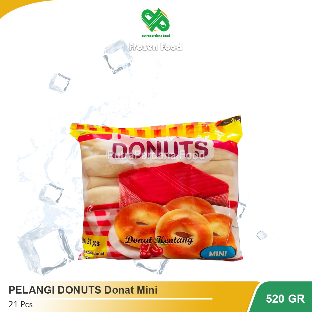 

PELANGI DONUTS Donat Mini (21 Pcs)