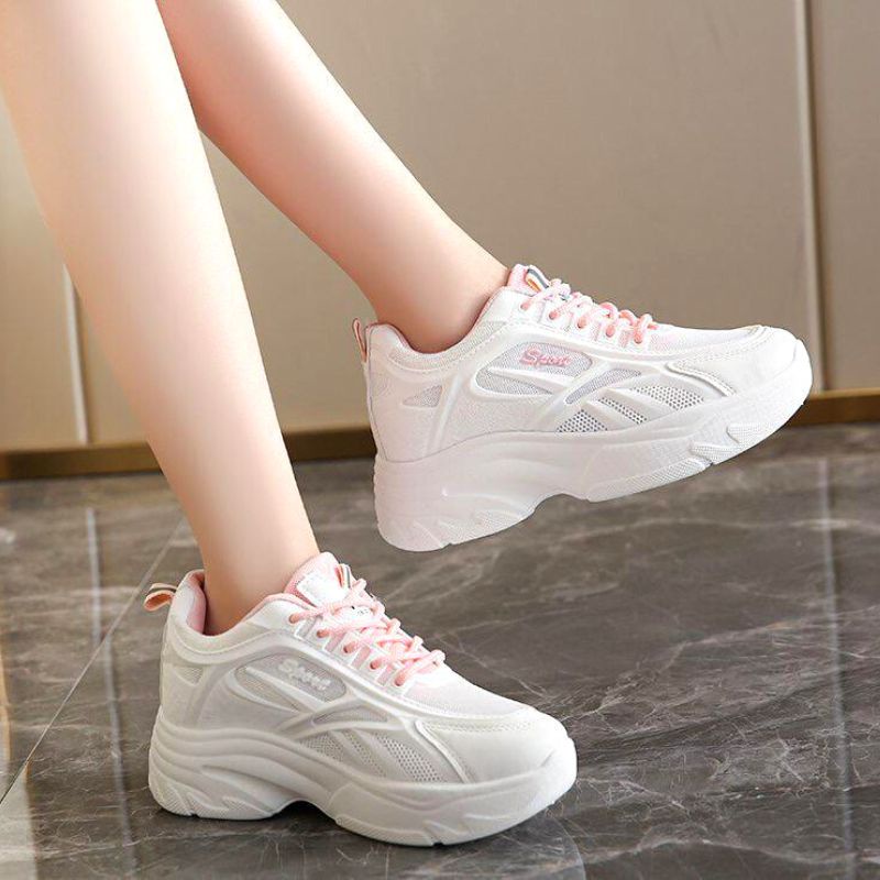 2114 Sepatu Sport wanita import sneakers kekinian