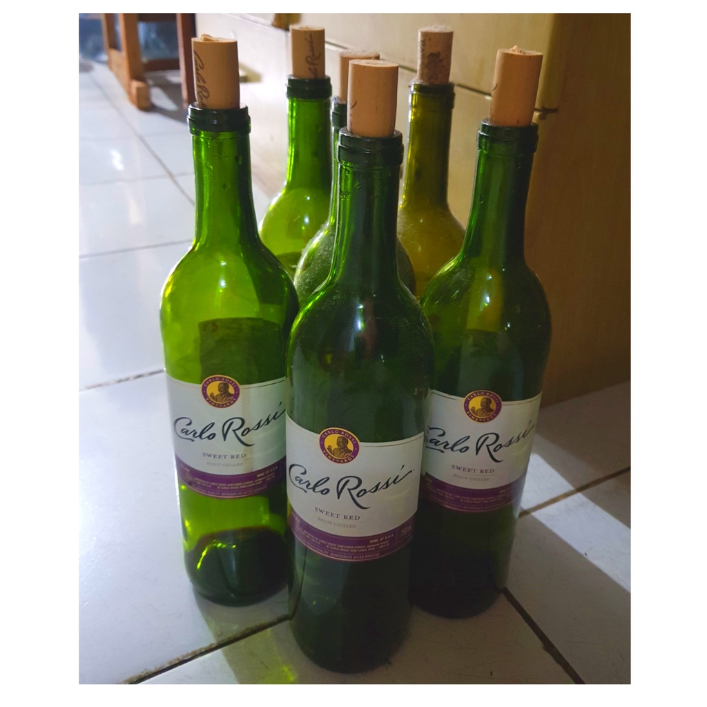 BOTOL WINE / BOTOL KOSONG WINE / BOTOL KOSONG MINUMAN WINE