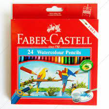 

Pensil Warna Faber-Castell 24 Watercolour Pencils (114464)