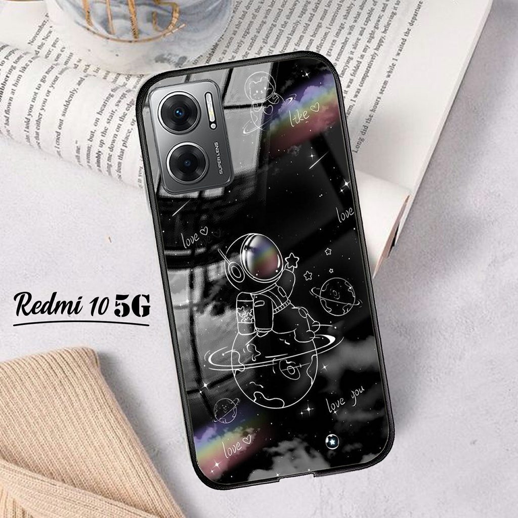 Softcase REDMI 10 5G TERBARU - Softcase Glass Kaca Redmi 10 5G [327H] - Casing REDMI 10 5G - Case Re