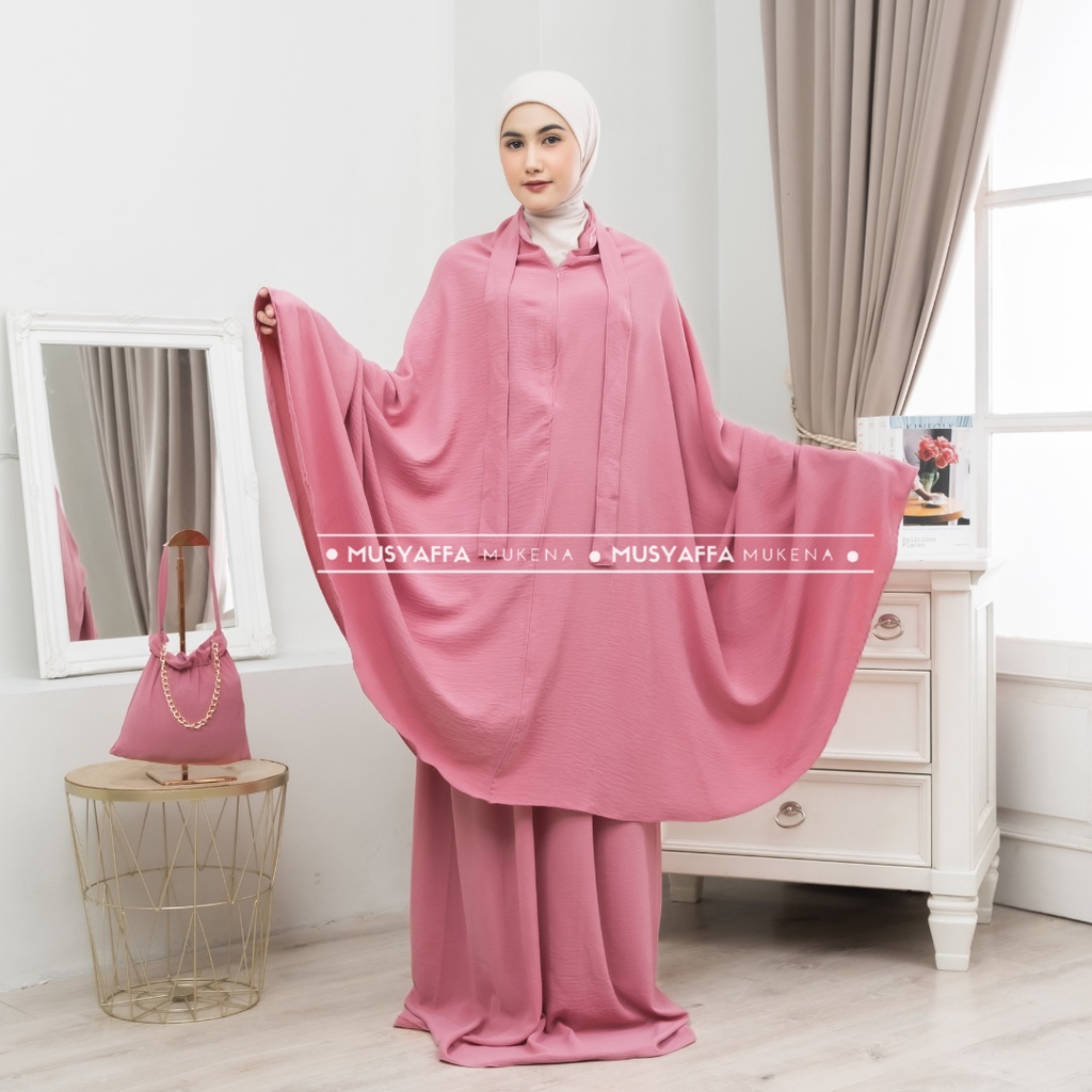 Mukena Dewasa Crinkle 3in1 Arabella