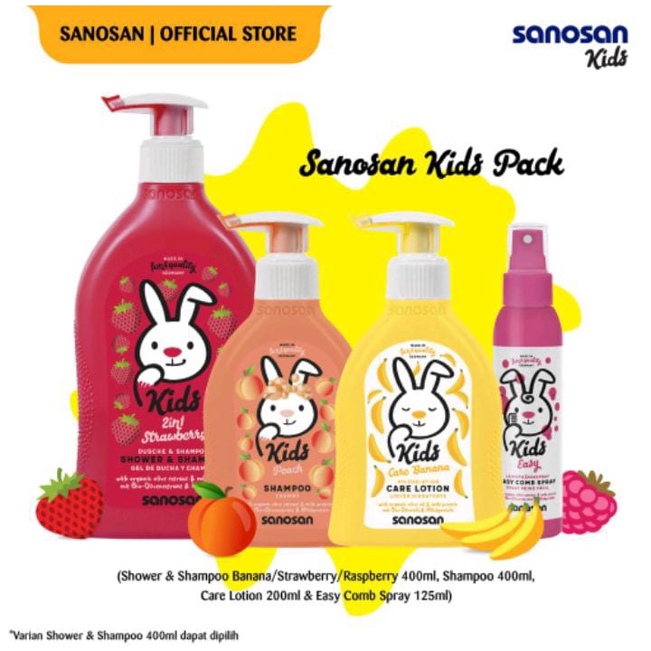 Sanosan Kids LOTION Banana 200ml